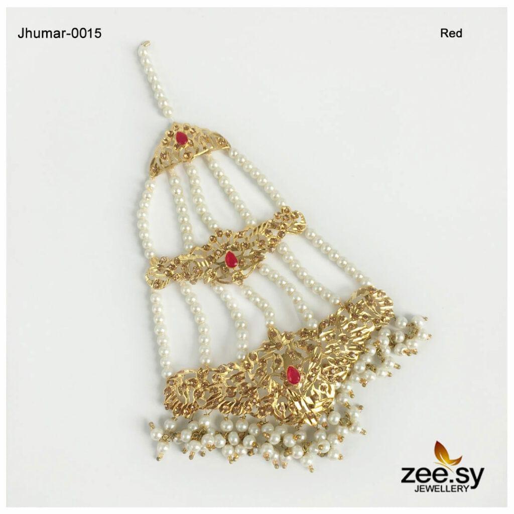 Jhumar-0015 Pearl White