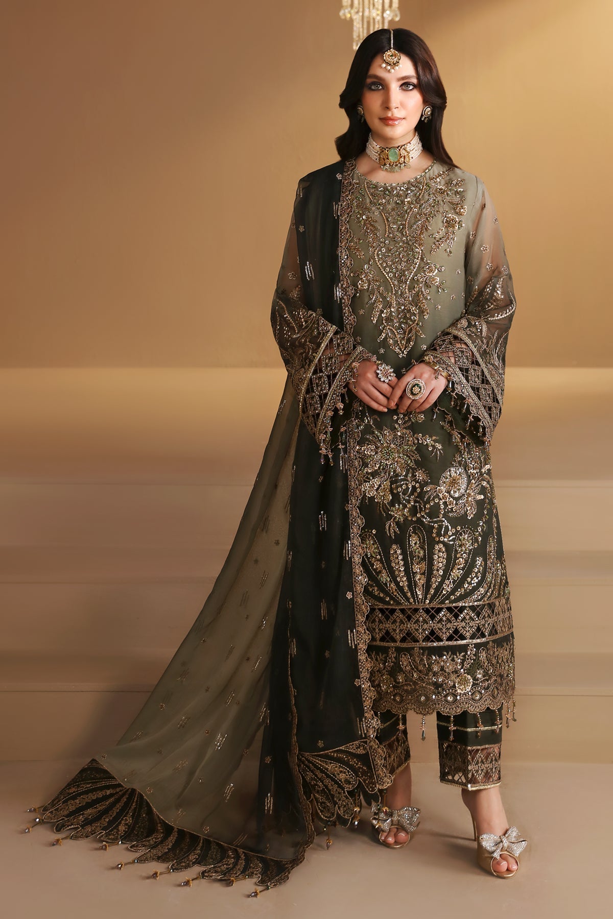 Alizeh | Reena Wedding Formals | AF-HM-4021-JIYA - Pakistani Designer Dress - by Alizeh | Type: Ladies Clothes - 100% Original at Saira Sultan