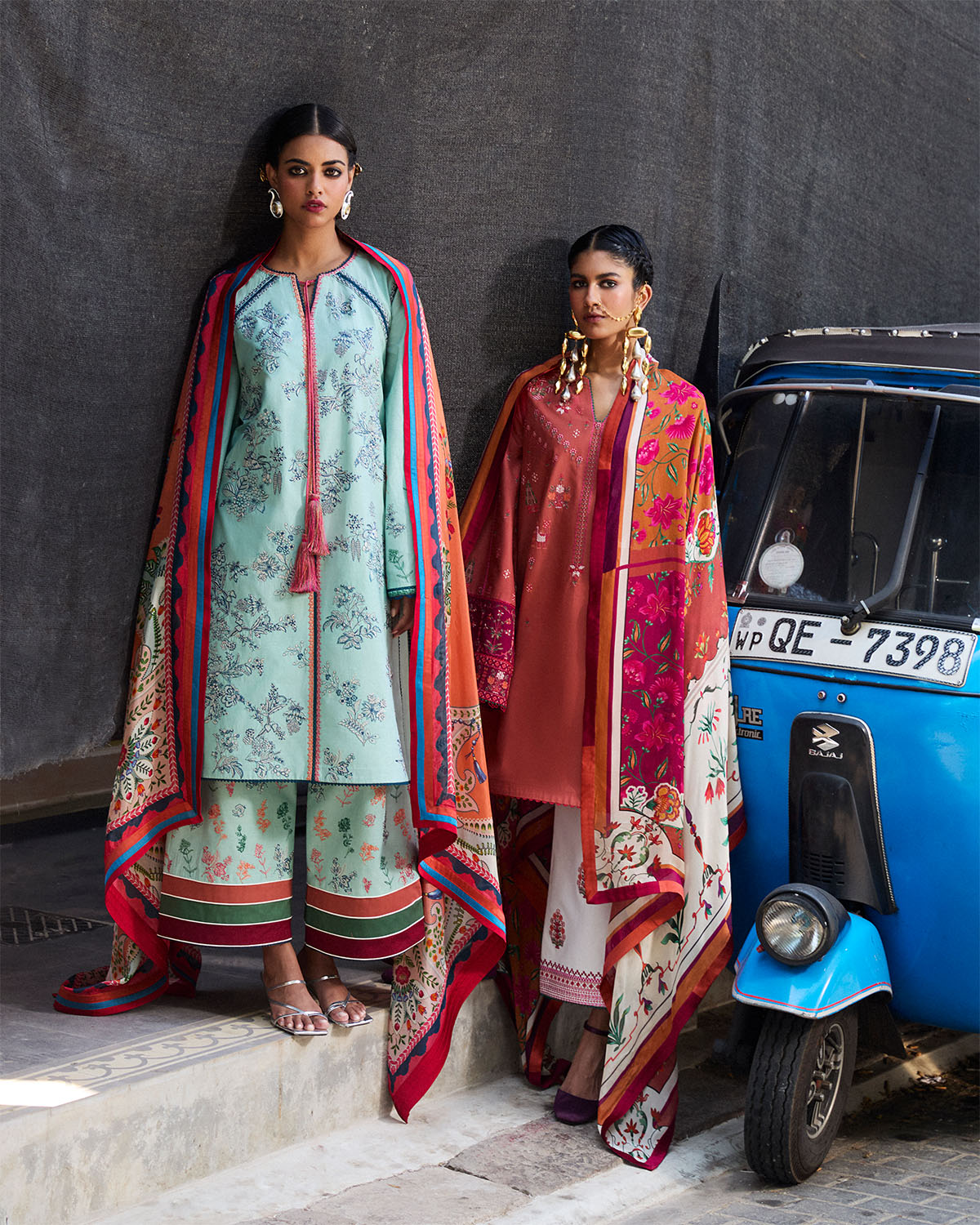 Jugnu | SS 25 | Neelum L Light Blue Cotton
