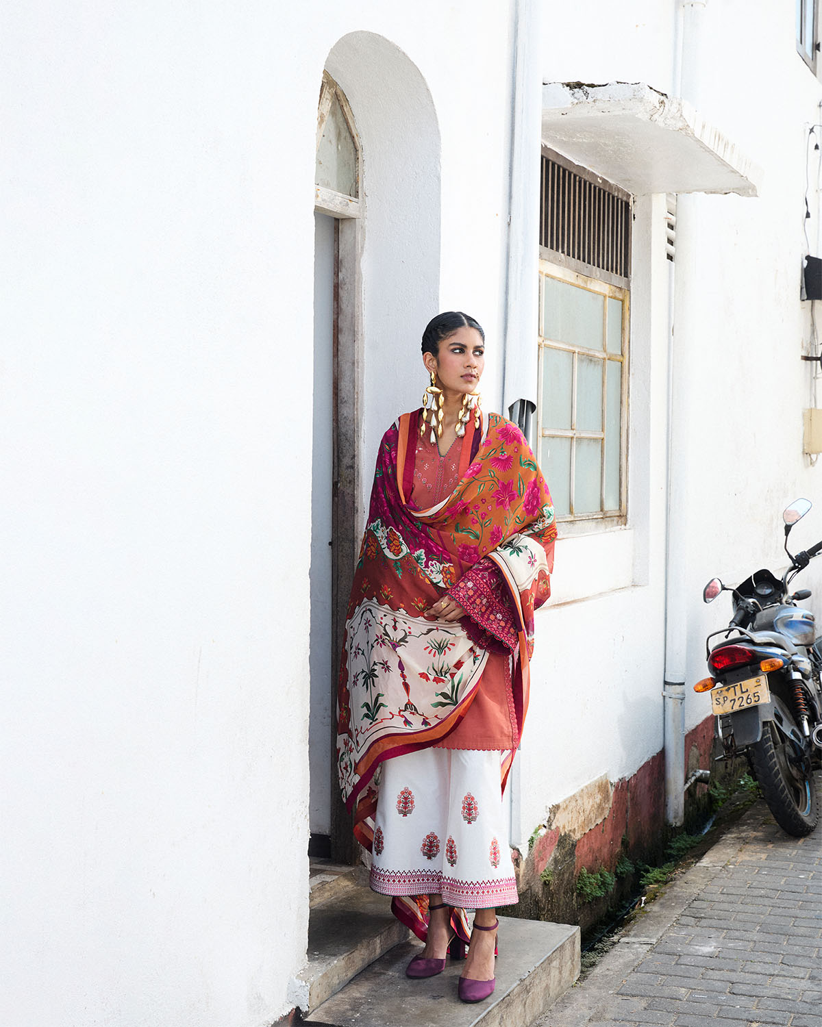 Jugnu | SS 25 | Panjnad S Rust Cotton