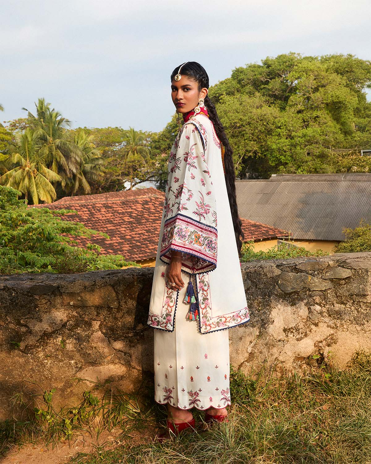 Jugnu | SS 25 | Tibet S Ivory Cotton