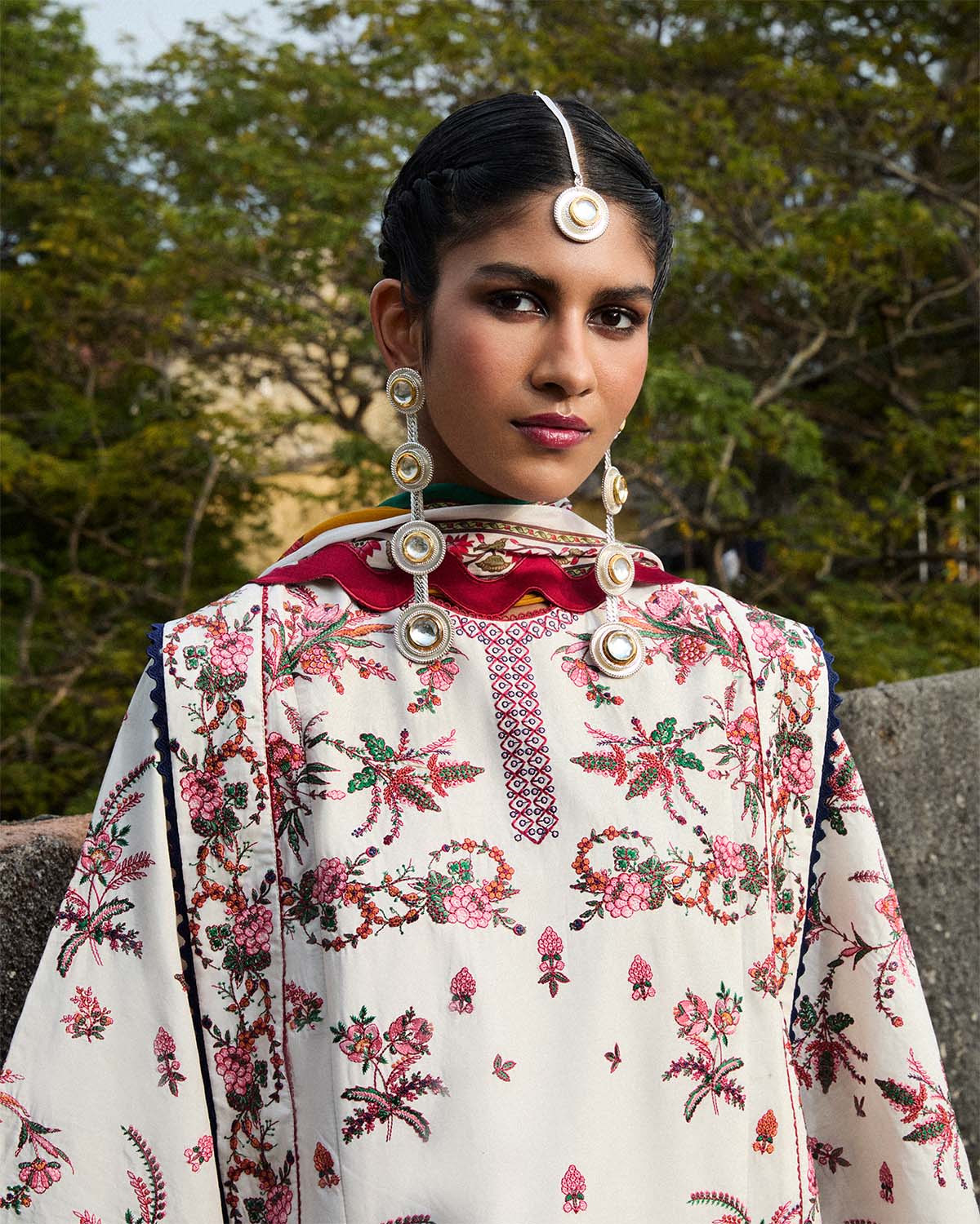 Jugnu | SS 25 | Tibet XL Ivory Cotton