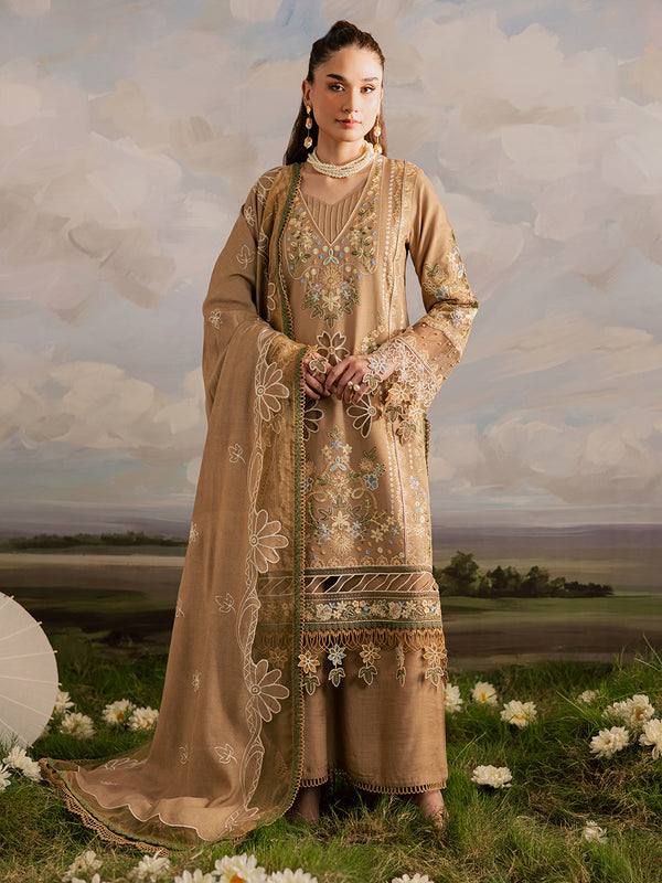 Mahnur | Kaia Slub Linen 25 | K - 04 | 3 PC LINEN - Pakistani Designer Dress - by Mahnur - Type : Ladies Clothes - 100% Original at Saira Sultan