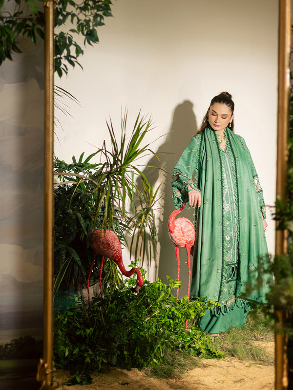 Mahnur | Kaia Slub Linen 25 | K - 05 | 3 PC LINEN - Pakistani Designer Dress - by Mahnur - Type : Ladies Clothes - 100% Original at Saira Sultan