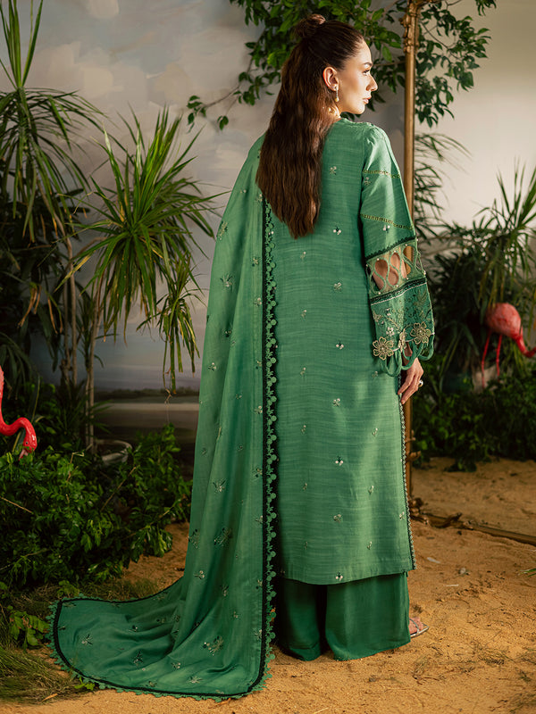 Mahnur | Kaia Slub Linen 25 | K - 05 | 3 PC LINEN - Pakistani Designer Dress - by Mahnur - Type : Ladies Clothes - 100% Original at Saira Sultan