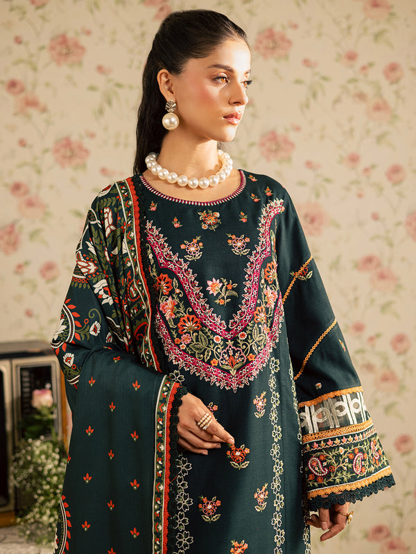 Mahnur | Kaia Slub Linen 25 | K - 08 | 3 PC LINEN - Pakistani Designer Dress - by Mahnur - Type : Ladies Clothes - 100% Original at Saira Sultan