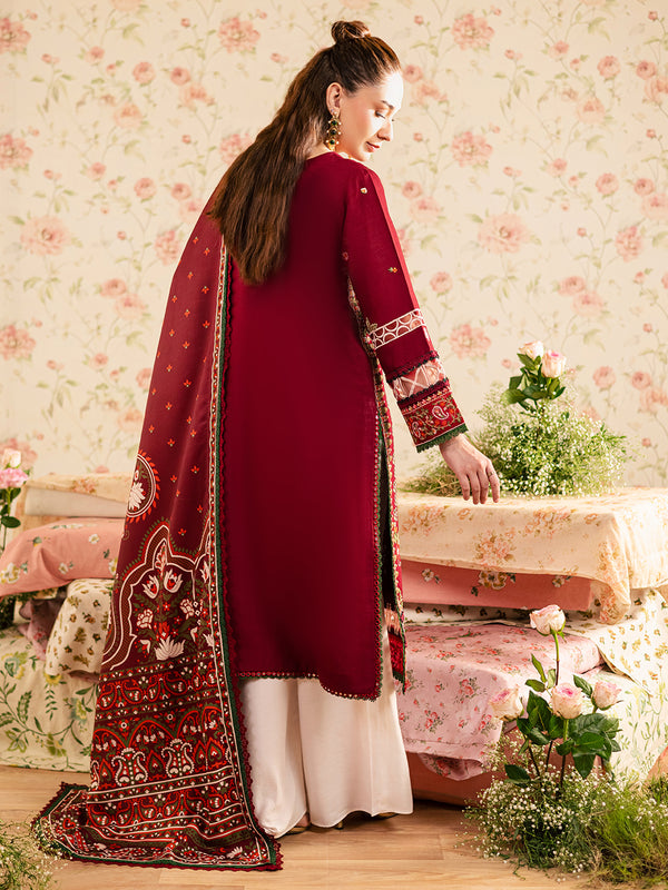 Mahnur | Kaia Slub Linen 25 | K - 12 | 3 PC LINEN - Pakistani Designer Dress - by Mahnur - Type : Ladies Clothes - 100% Original at Saira Sultan