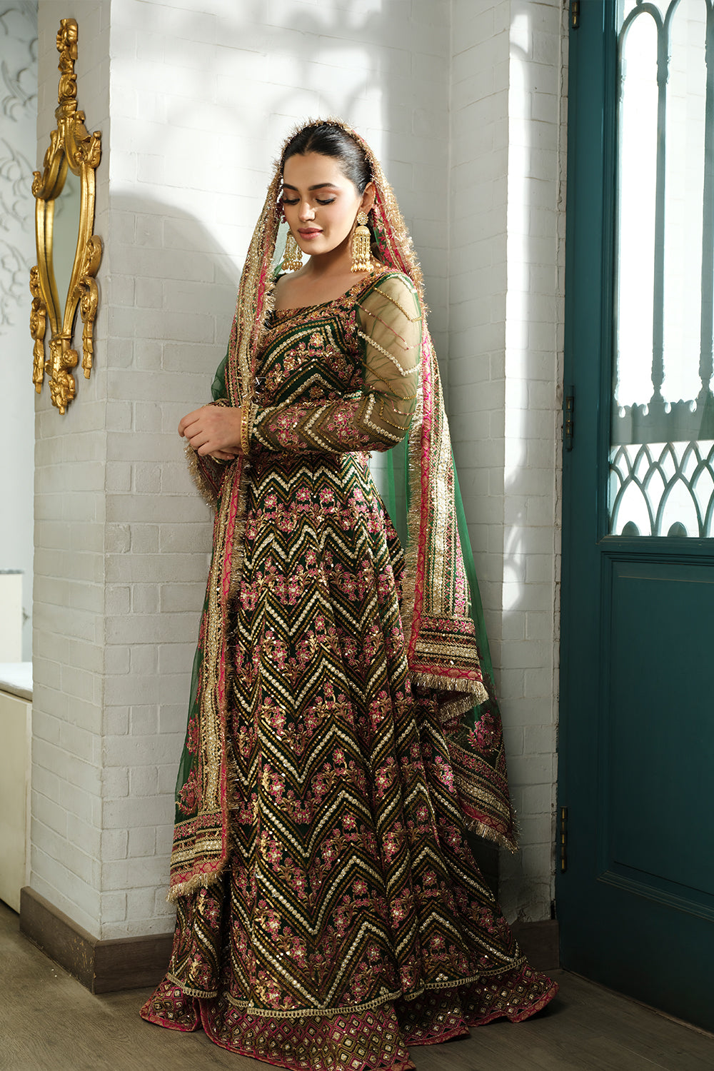 Saira Rizwan | Naqsh Festive | SRN24-06 Penelope - Pakistani Designer Dress - by Saira Rizwan | Type: Bridal - 100% Original at Saira Sultan