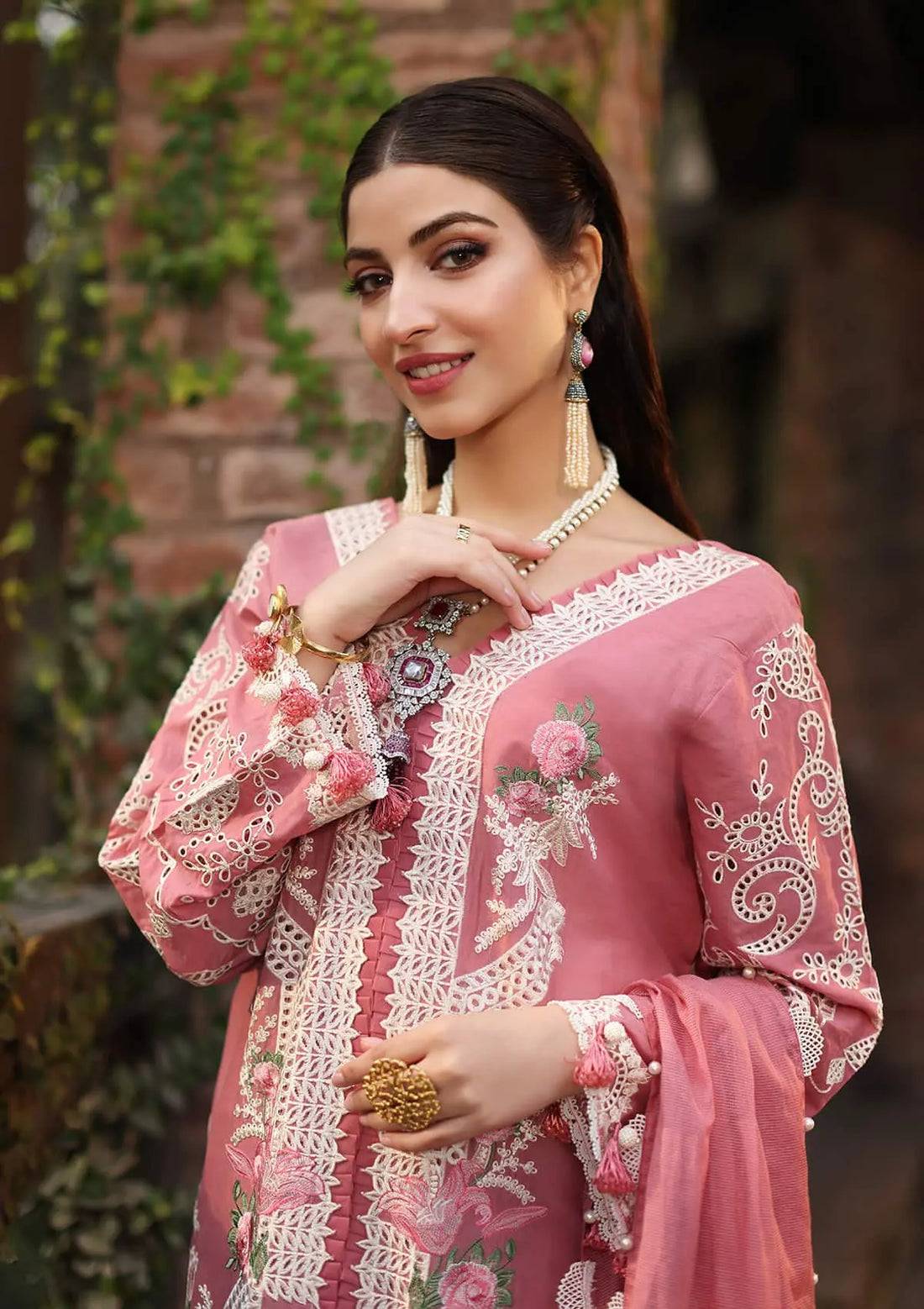 Kahf Premium | Festive Lawn 24 | KFL-13 ZEB - Pakistani Designer Dress - by Kahf Premium | Type: Luxury - 100% Original at Saira Sultan