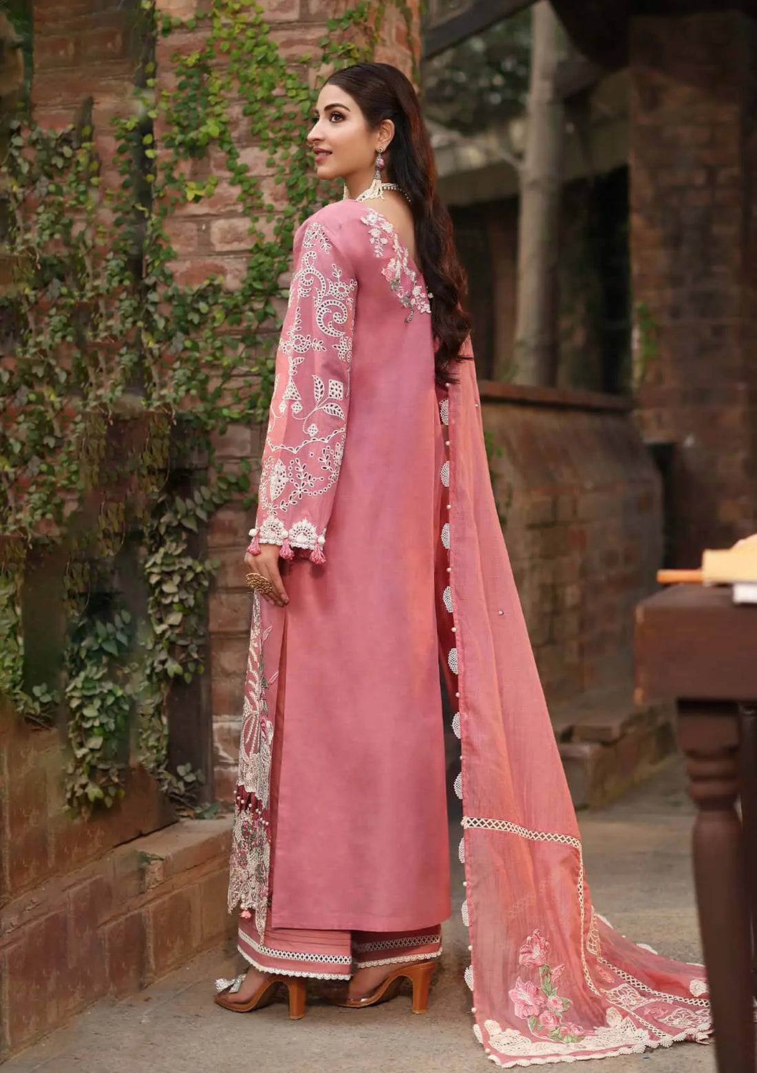 Kahf Premium | Festive Lawn 24 | KFL-13 ZEB - Pakistani Designer Dress - by Kahf Premium | Type: Luxury - 100% Original at Saira Sultan