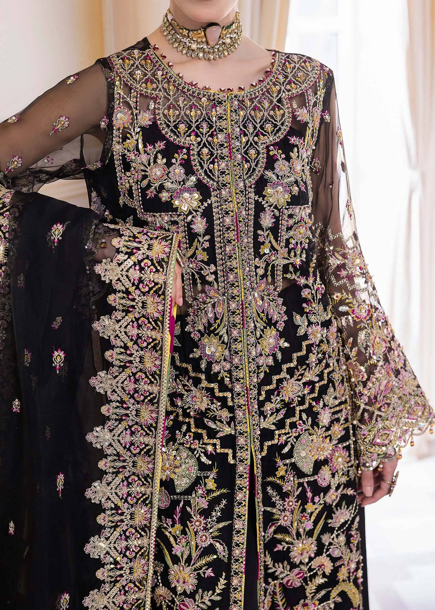 Kanwal Malik | Mirha Wedding Formals | Sable - Pakistani Designer Dress - by Kanwal Malik | Type: Formal - 100% Original at Saira Sultan