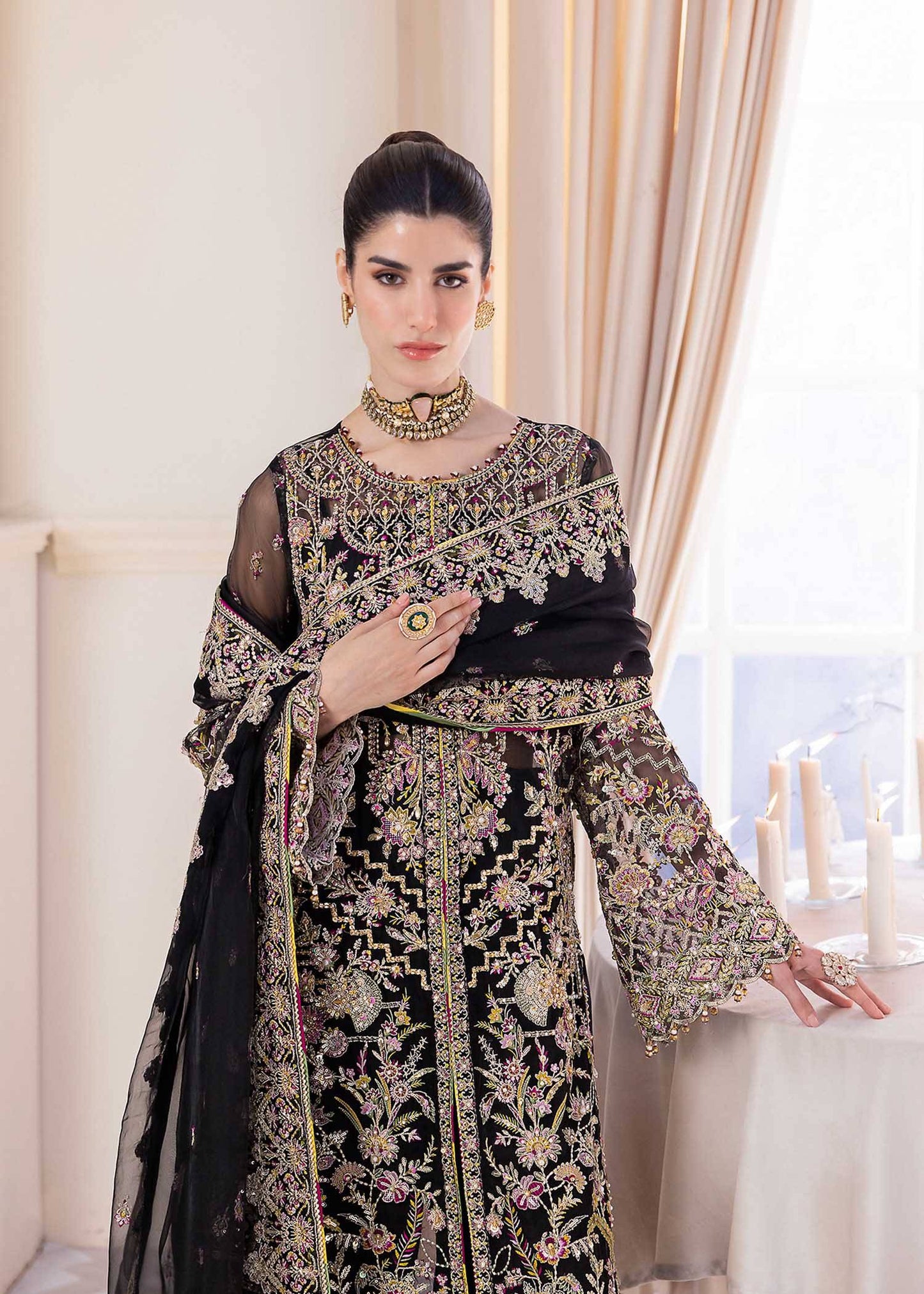 Kanwal Malik | Mirha Wedding Formals | Sable - Pakistani Designer Dress - by Kanwal Malik | Type: Formal - 100% Original at Saira Sultan