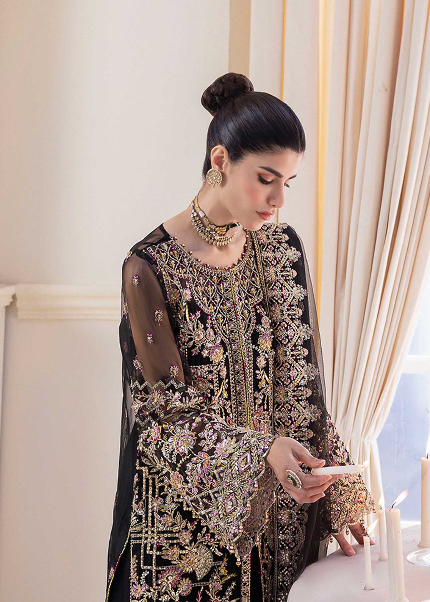 Kanwal Malik | Mirha Wedding Formals | Sable - Pakistani Designer Dress - by Kanwal Malik | Type: Formal - 100% Original at Saira Sultan