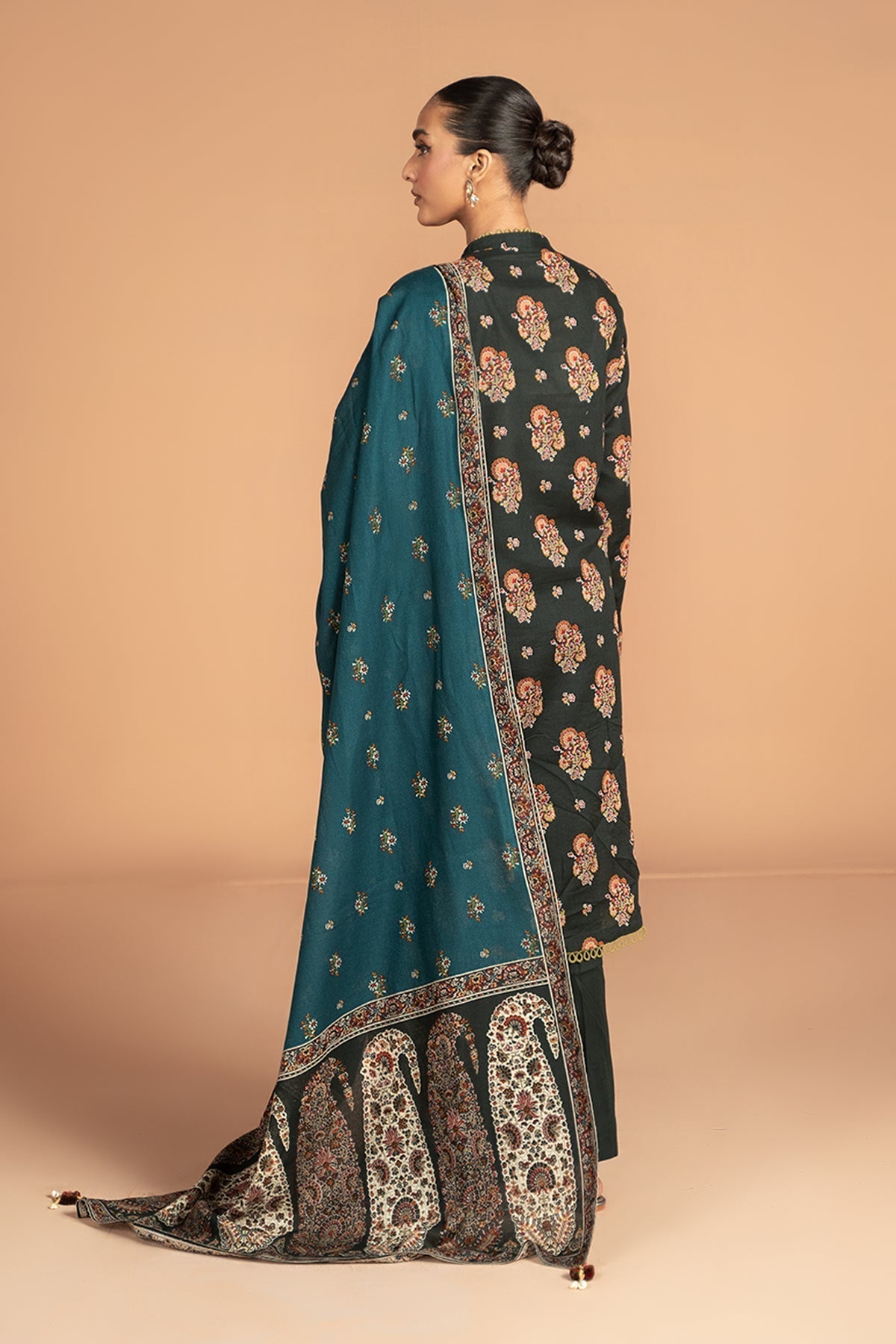 Kayseria | Winter Khaddar 24 | K-04 S Khaddar Black
