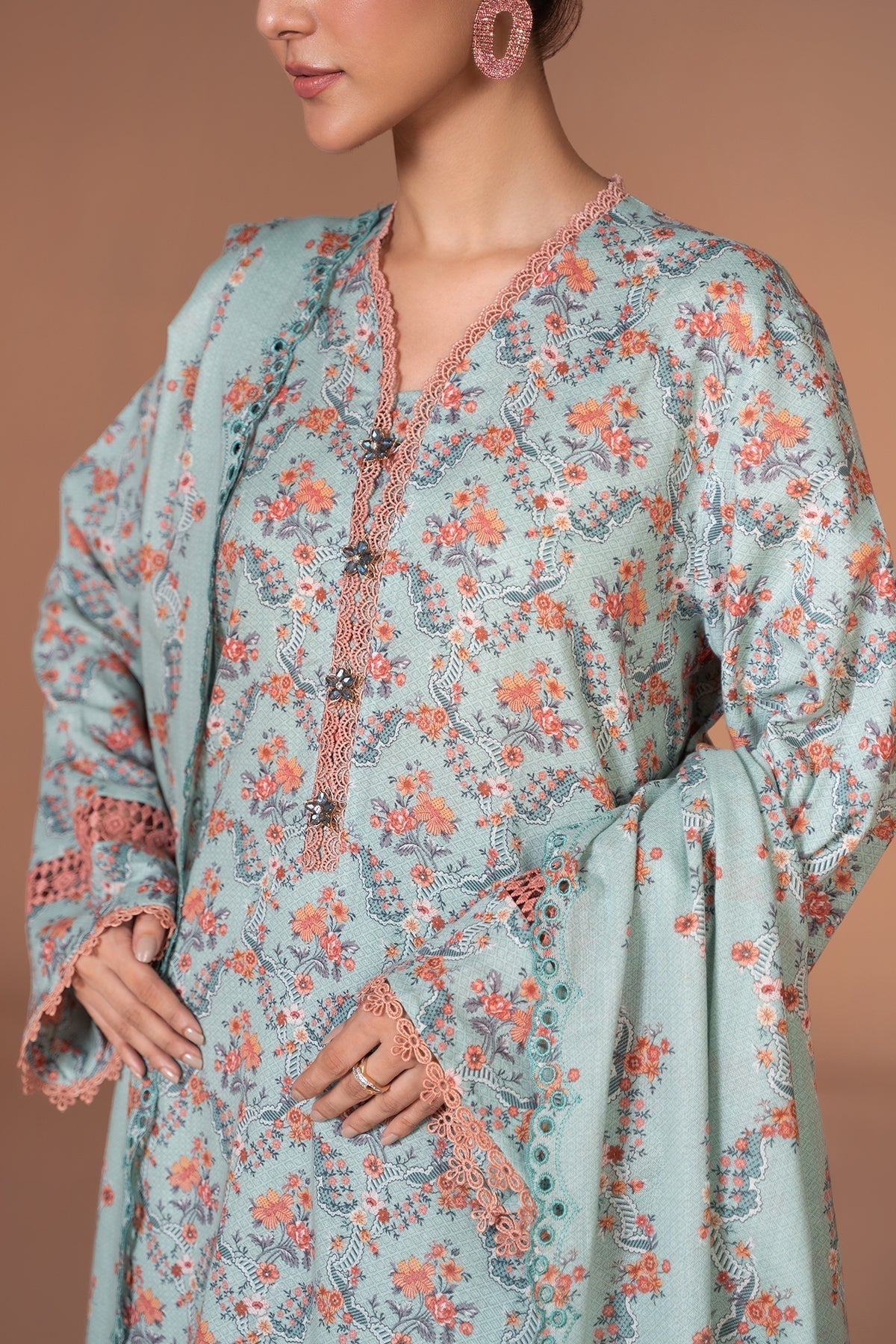 Kayseria | Winter Khaddar 24 | K-01 L Khaddar Light Blue
