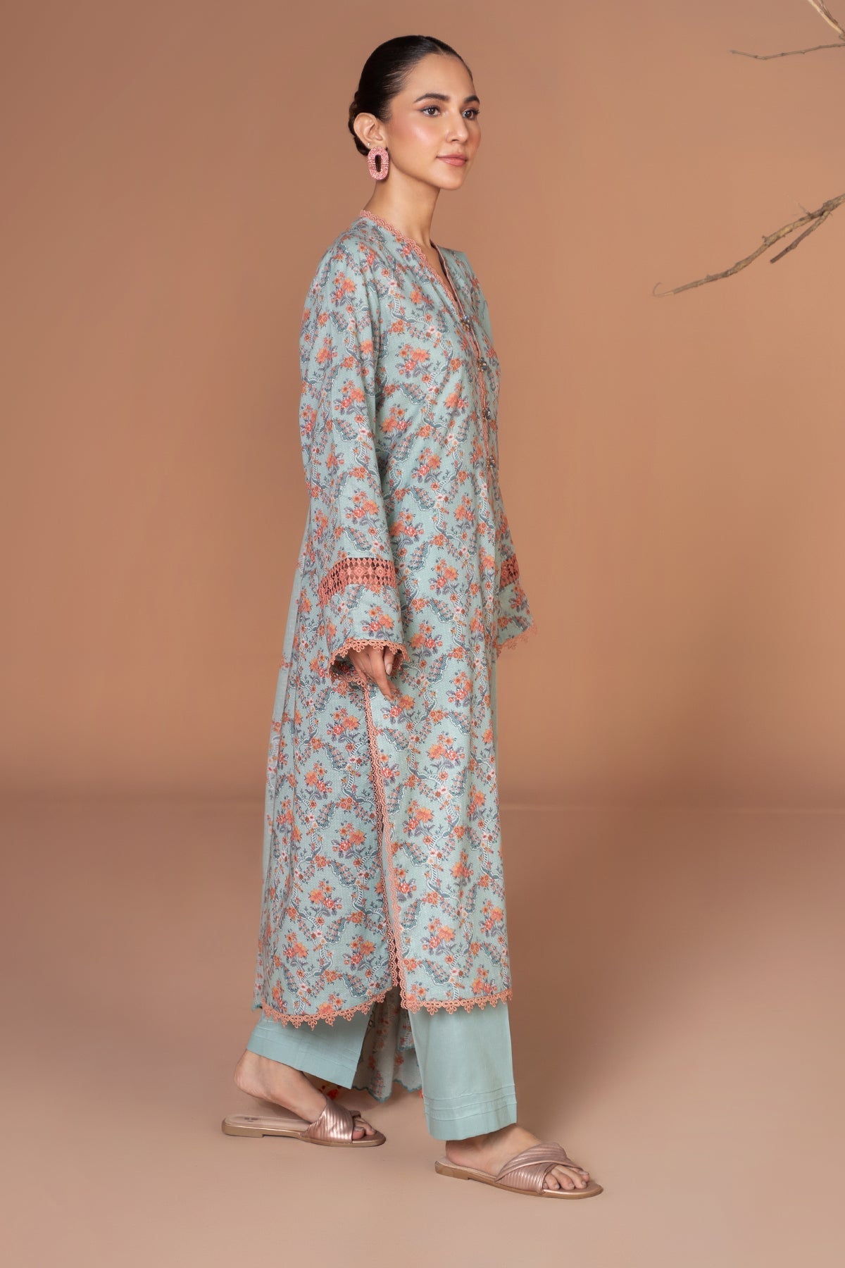 Kayseria | Winter Khaddar 24 | K-01 XL Khaddar Light Blue