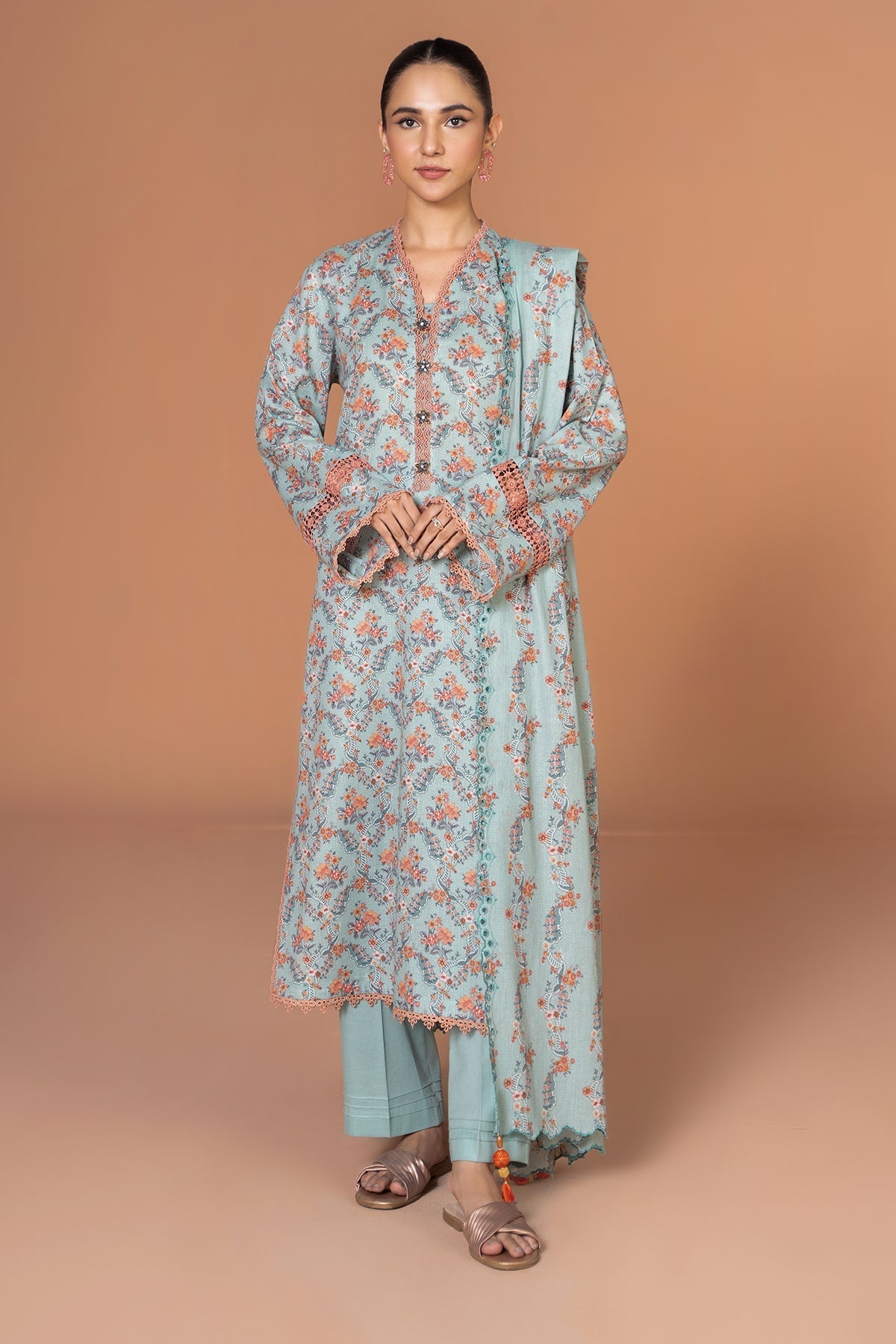 Kayseria | Winter Khaddar 24 | K-01 XS Khaddar Light Blue