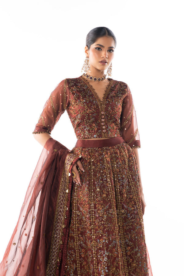 Al Karam | Luxe Formals | RTS | SHIRT, LINING, TROUSER & DUPATTA C - Pakistani Designer Dress - by Al Karam - Type : Ladies Clothes - 100% Original at Saira Sultan
