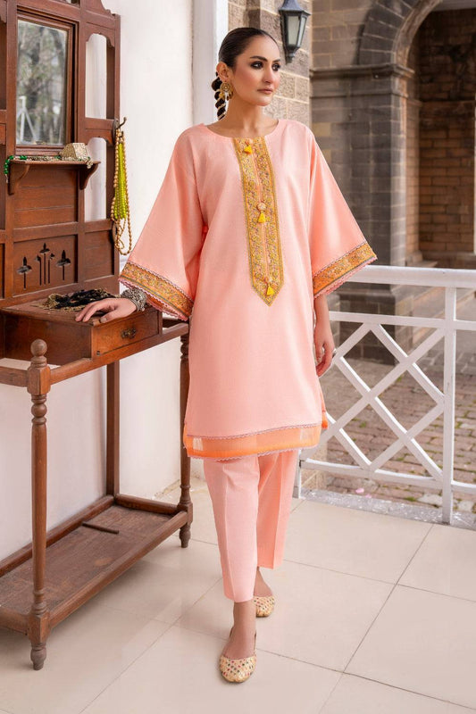 Ittehad | Embroidered Lawn | I-25 - Pakistani Designer Dress - by Ittehad | Type: Luxury - 100% Original at Saira Sultan