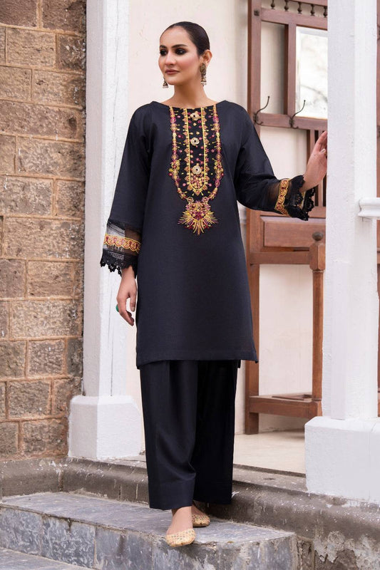Ittehad | Embroidered Lawn | I-19 - Pakistani Designer Dress - by Ittehad | Type: Luxury - 100% Original at Saira Sultan