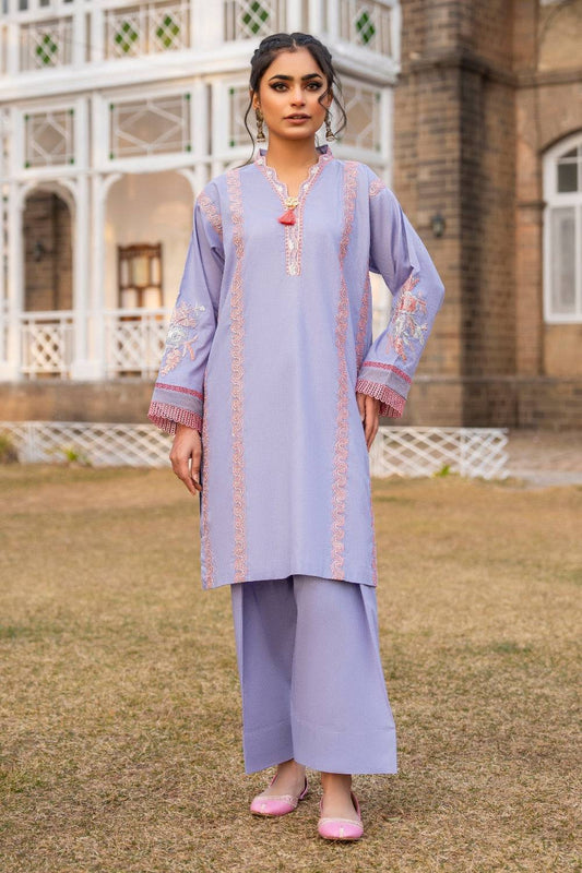 Ittehad | Embroidered Lawn | I-22 - Pakistani Designer Dress - by Ittehad | Type: Luxury - 100% Original at Saira Sultan