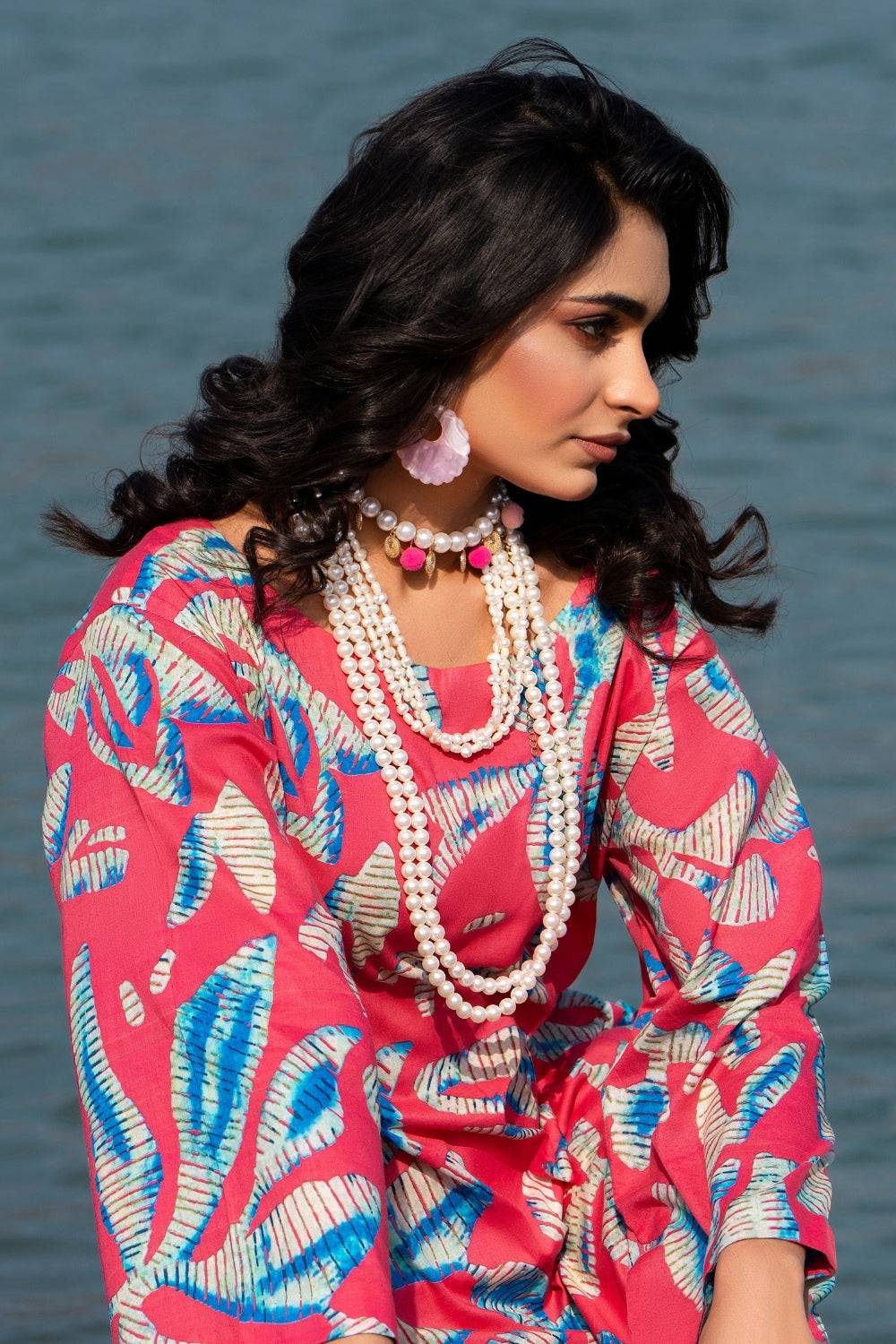 Ittehad | Embroidered Lawn | I-32 - Pakistani Designer Dress - by Ittehad | Type: Luxury - 100% Original at Saira Sultan