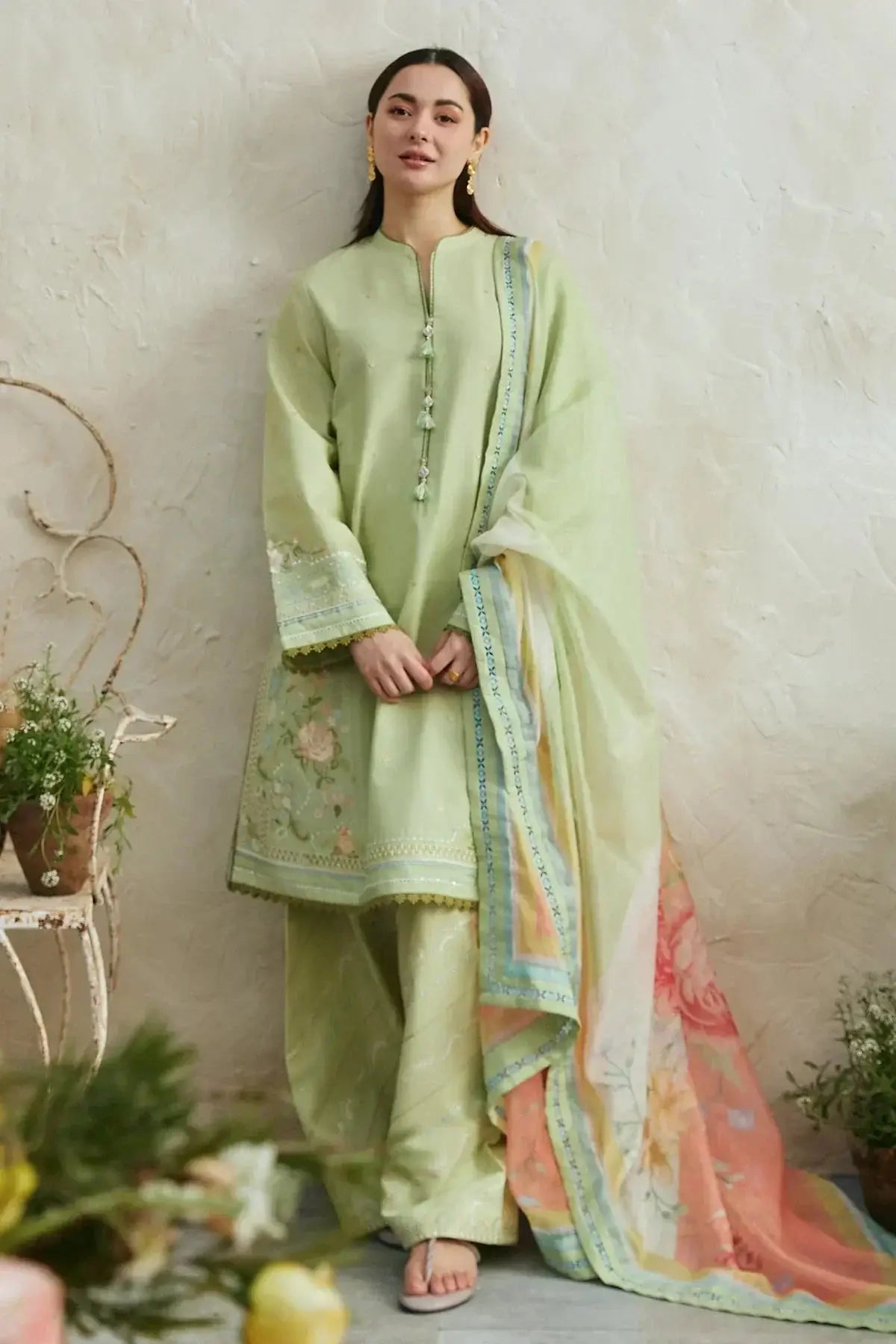 Zara Shahjahan | Coco Lawn 24 | LAYLA-5B - Pakistani Designer Dress - by Zara Shahjahan | Type: Luxury - 100% Original at Saira Sultan