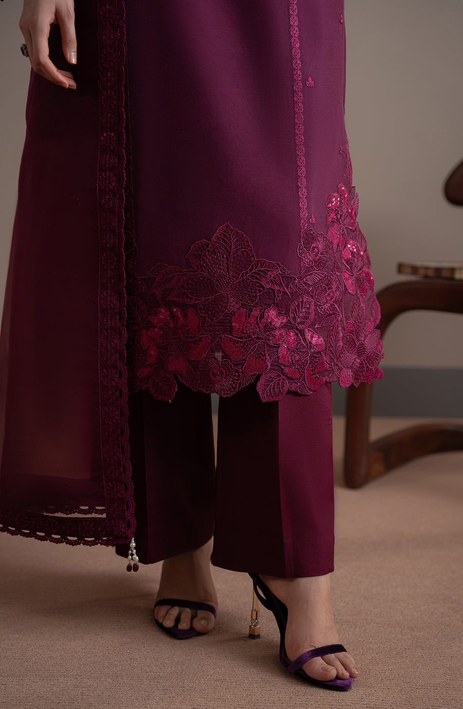 Fabiha Fatima | Elvin Pret Wear | LAZEL - Pakistani Designer Dress - by Fabiha Fatima - Type : Ladies Clothes - 100% Original at Saira Sultan