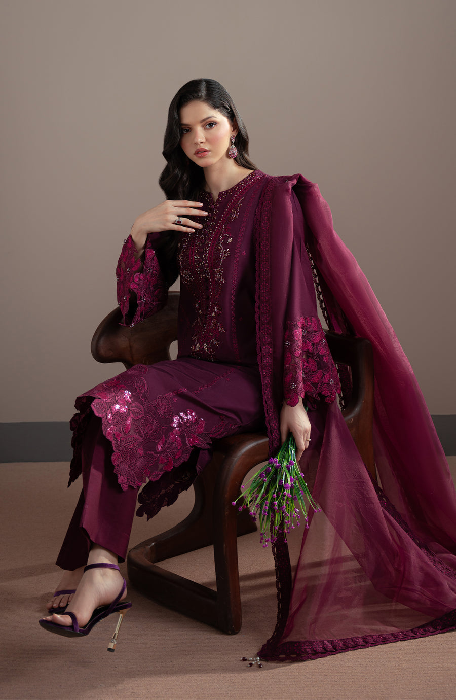 Fabiha Fatima | Elvin Pret Wear | LAZEL - Pakistani Designer Dress - by Fabiha Fatima - Type : Ladies Clothes - 100% Original at Saira Sultan