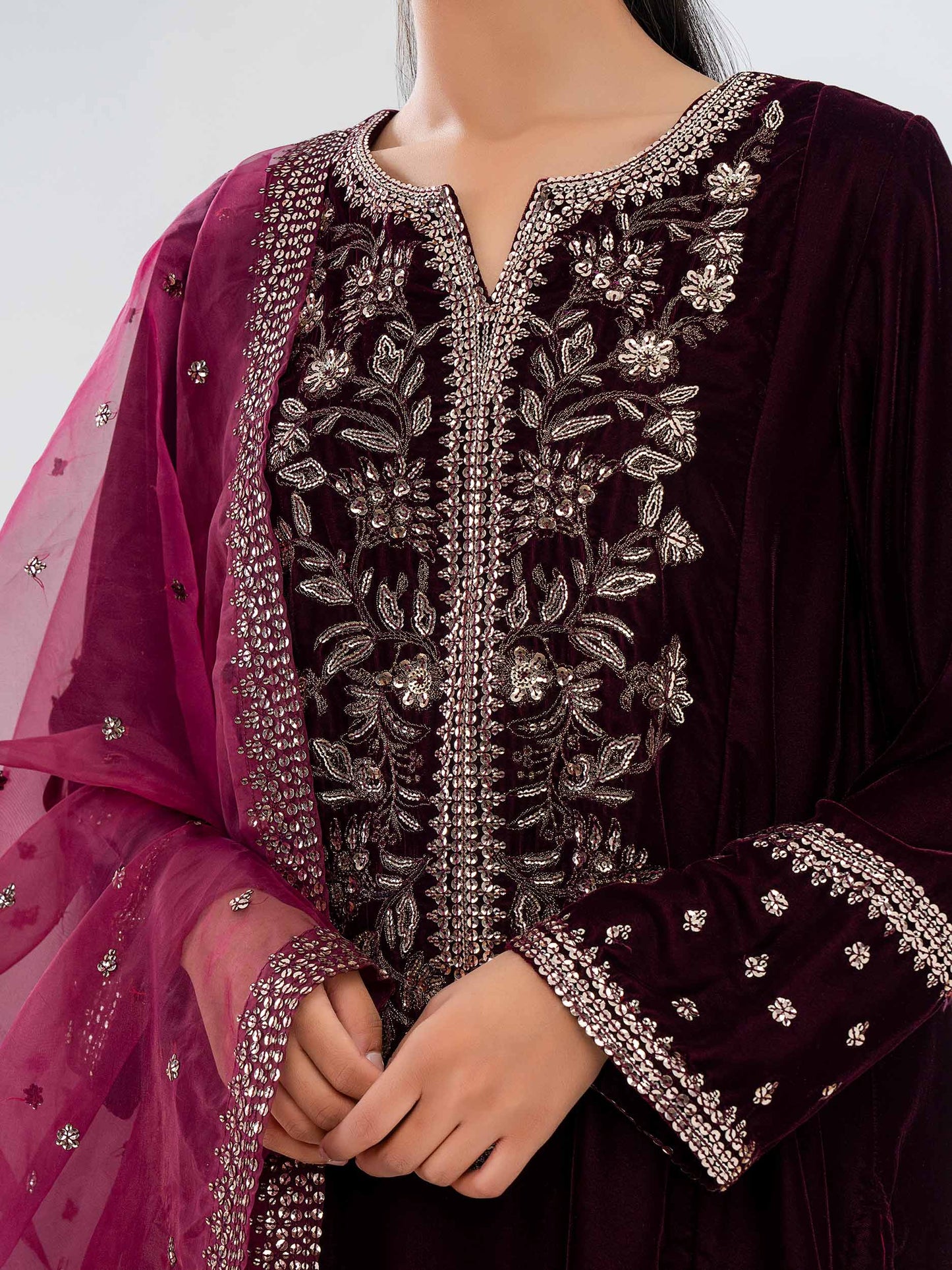 Lime Light | Velvet Pret | V-11 M Velvet Maroon