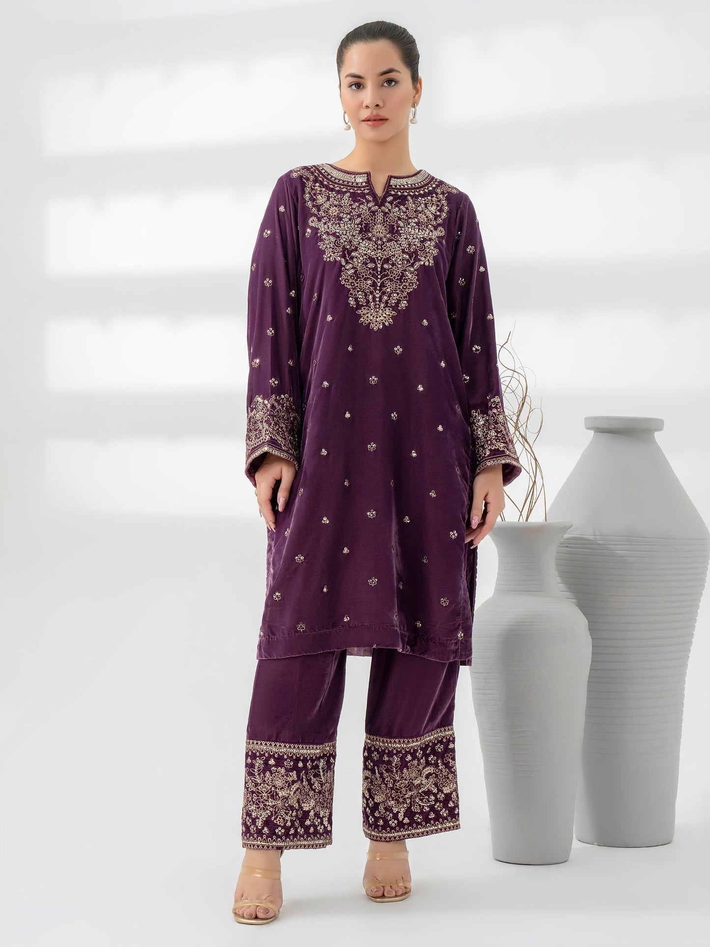 Lime Light | Velvet Pret | V-03 XS Dark Purple Velvet