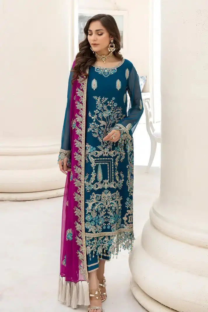 Imrozia Premium | Naqsh Formals 23 | M-52 Martha - Pakistani Designer Dress - by Imrozia Premium | Type: Formal - 100% Original at Saira Sultan