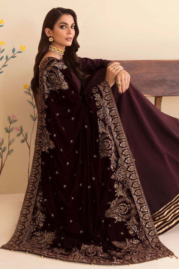 Jazmin | Velvet Edit 24 | VF-2041 M Burgundy Velvet