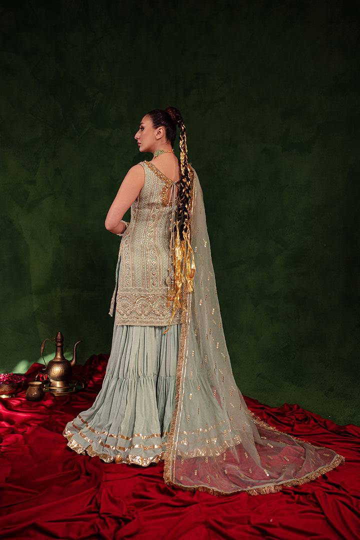 Maria Osama Khan | Salma Sitara | QAYAAS - Pakistani Designer Dress - by Maria Osama Khan | Type: Formal - 100% Original at Saira Sultan