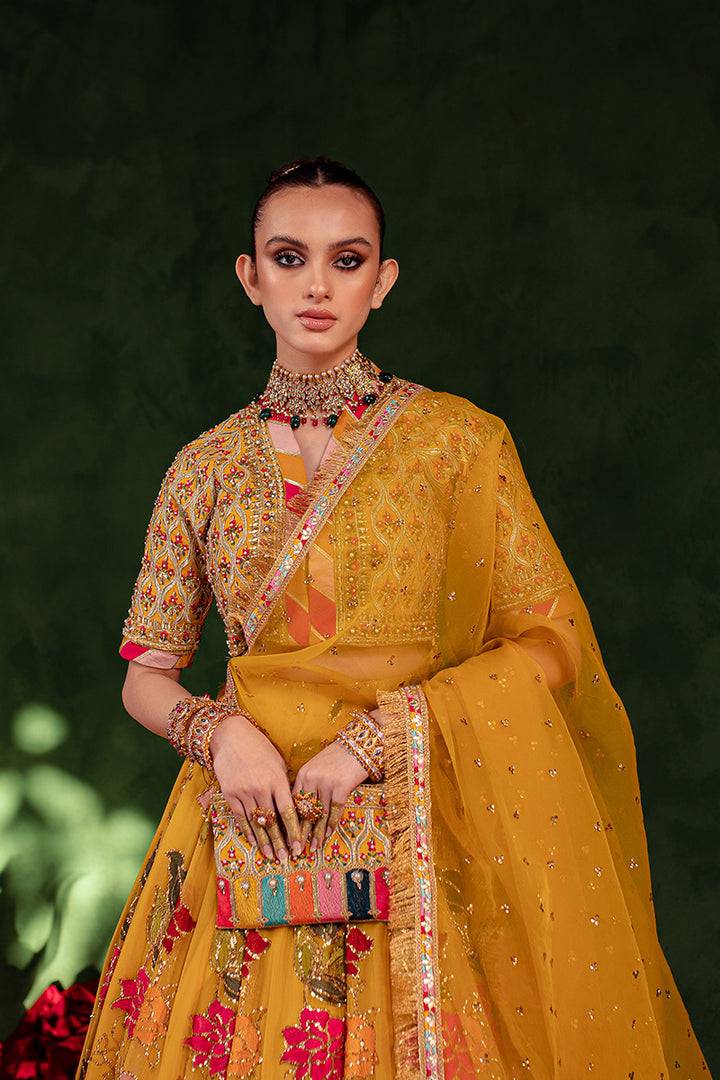 Maria Osama Khan | Salma Sitara | CHAMBELI - Pakistani Designer Dress - by Maria Osama Khan | Type: Formal - 100% Original at Saira Sultan