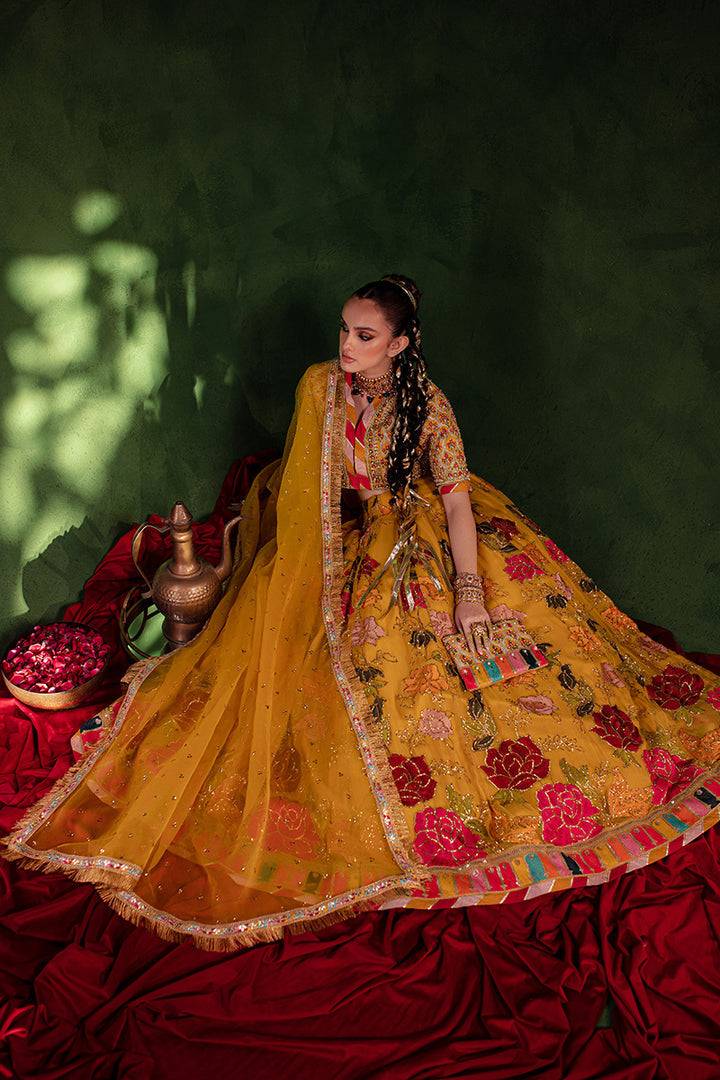 Maria Osama Khan | Salma Sitara | CHAMBELI - Pakistani Designer Dress - by Maria Osama Khan | Type: Formal - 100% Original at Saira Sultan