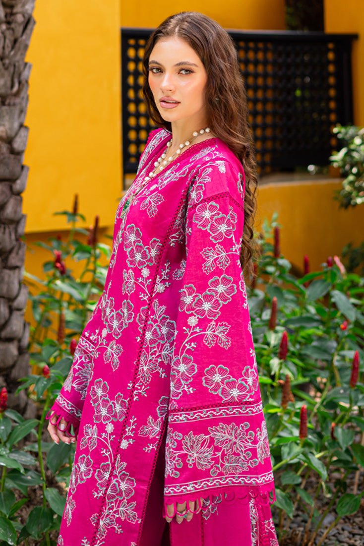 Marjjan | Seraya Lawn 25 | MBL-22 B Custom Size Candy Pink Lawn