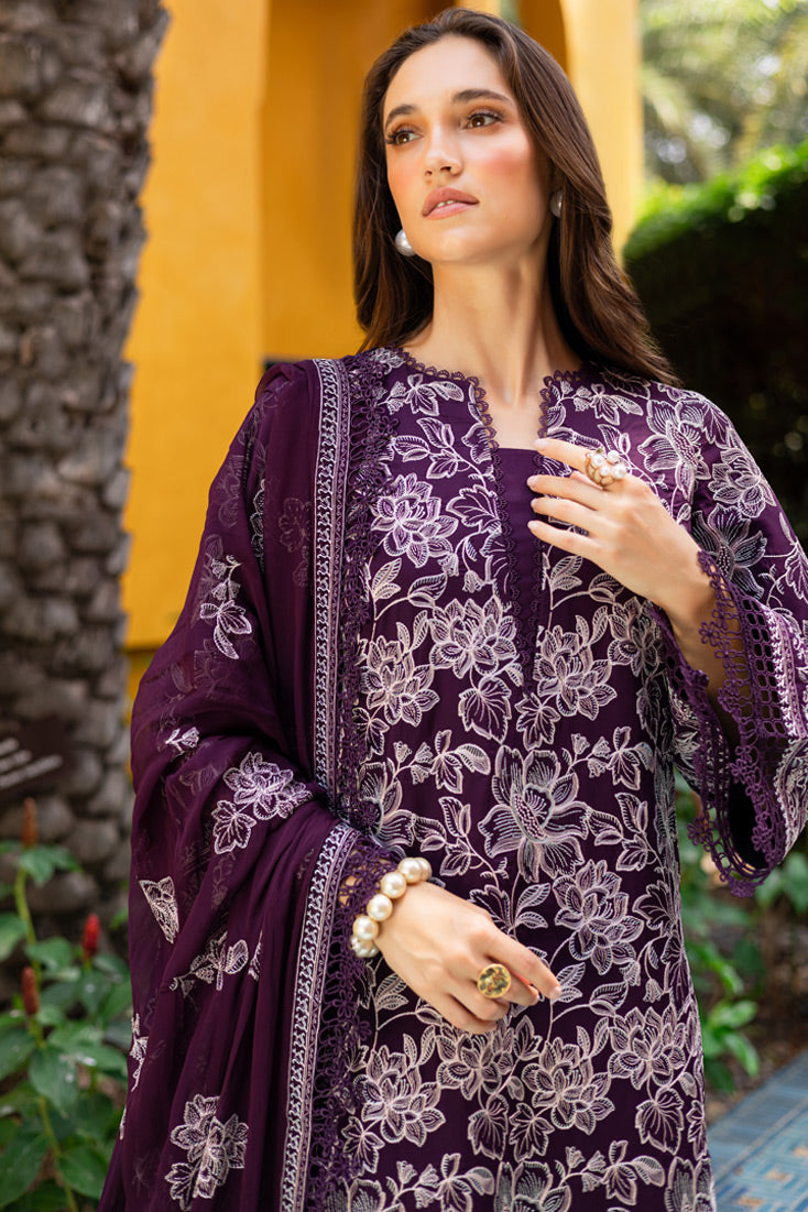 Marjjan | Seraya Lawn 25 | MBL- 23 B XL Plum Lawn