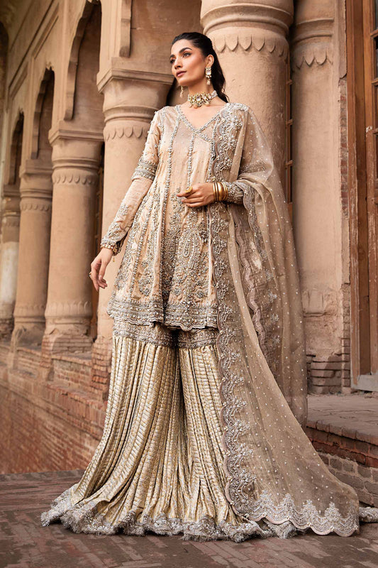Maria B | Bridal Couture | Oriana - Pakistani Designer Dress - by Maria B | Type: Ladies Clothes - 100% Original at Saira Sultan