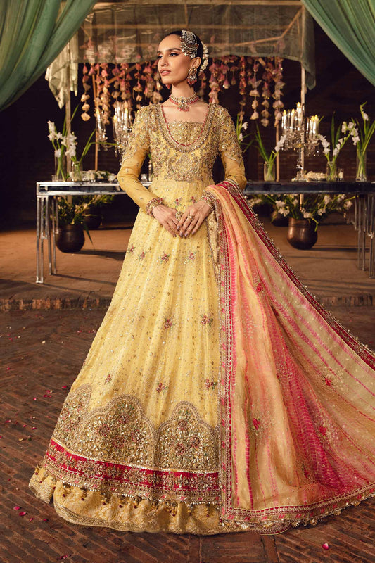 Maria B | Bridal Couture | Oriel - Pakistani Designer Dress - by Maria B | Type: Ladies Clothes - 100% Original at Saira Sultan