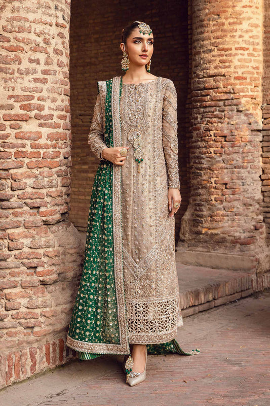 Maria B | Bridal Couture | Widad - Pakistani Designer Dress - by Maria B | Type: Ladies Clothes - 100% Original at Saira Sultan