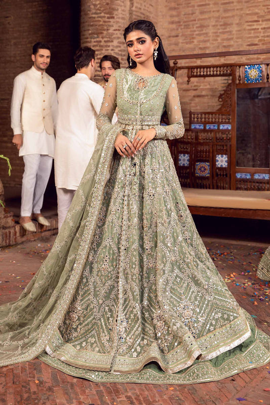 Maria B | Bridal Couture | Sarai - Pakistani Designer Dress - by Maria B | Type: Ladies Clothes - 100% Original at Saira Sultan