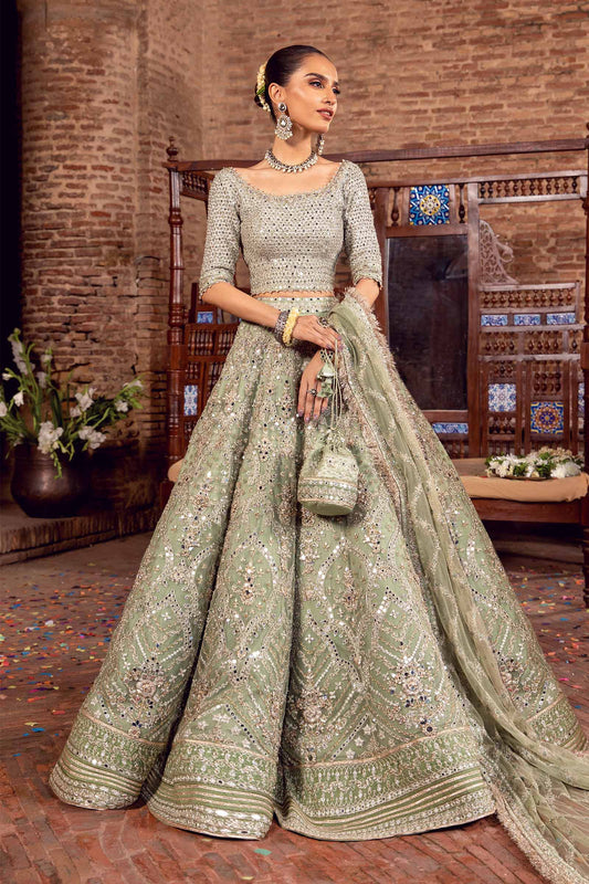 Maria B | Bridal Couture | Sarai - Pakistani Designer Dress - by Maria B | Type: Ladies Clothes - 100% Original at Saira Sultan