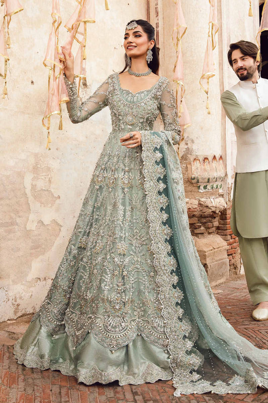 Maria B | Bridal Couture | Sevara - Pakistani Designer Dress - by Maria B | Type: Ladies Clothes - 100% Original at Saira Sultan