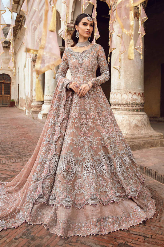 Maria B | Bridal Couture | Diyora - Pakistani Designer Dress - by Maria B | Type: Ladies Clothes - 100% Original at Saira Sultan