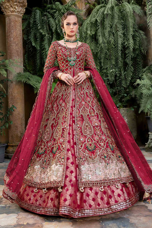 Maria B | Bridal Couture | Navera - Pakistani Designer Dress - by Maria B | Type: Ladies Clothes - 100% Original at Saira Sultan