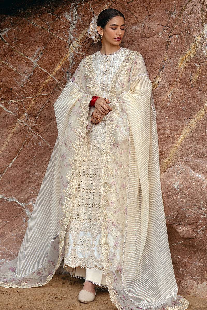 MNR | Festive Lawn 24 | NARA - Pakistani Designer Dress - by MNR | Type: Luxury - 100% Original at Saira Sultan