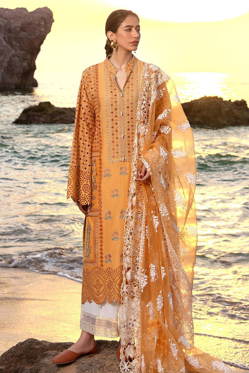 MNR | Festive Lawn 24 | NARGIS KA PHOOL - Pakistani Designer Dress - by MNR | Type: Luxury - 100% Original at Saira Sultan