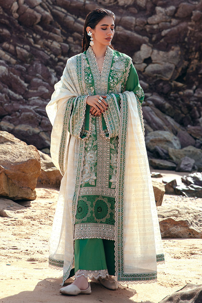 MNR | Festive Lawn 24 | ZARIYA - Pakistani Designer Dress - by MNR | Type: Luxury - 100% Original at Saira Sultan