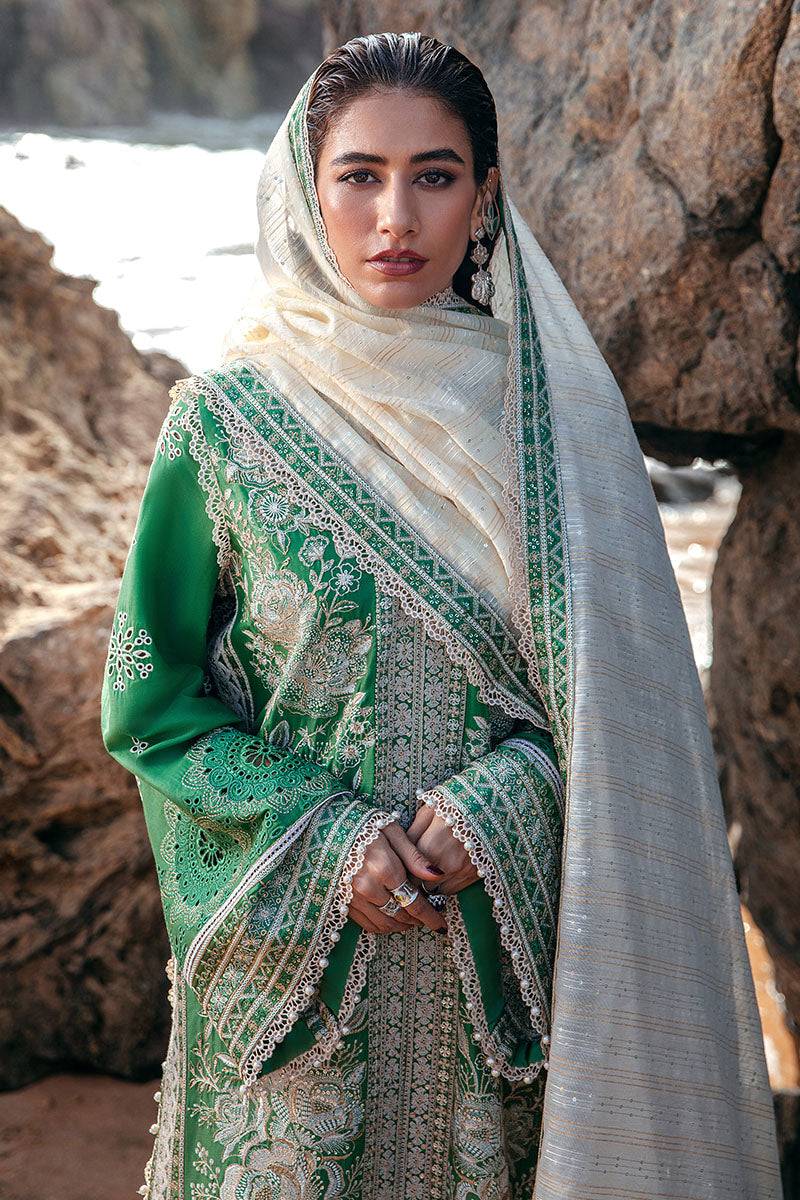 MNR | Festive Lawn 24 | ZARIYA - Pakistani Designer Dress - by MNR | Type: Luxury - 100% Original at Saira Sultan